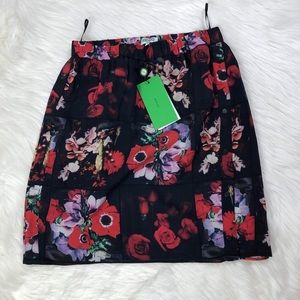 NWT Kenzo Antonio Lopez Floral Skirt